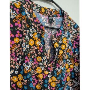 Bright Floral Print Tunic